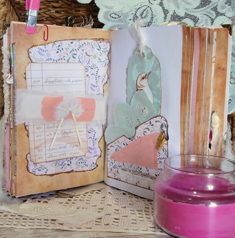 Eclectic Shabby Junk Journal
