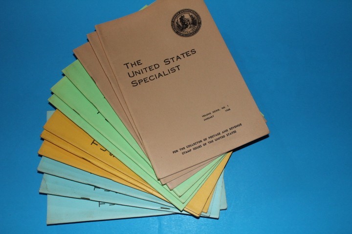 The United States Specialist Journal 1968 Full year BlueLakeStamps Timeless info