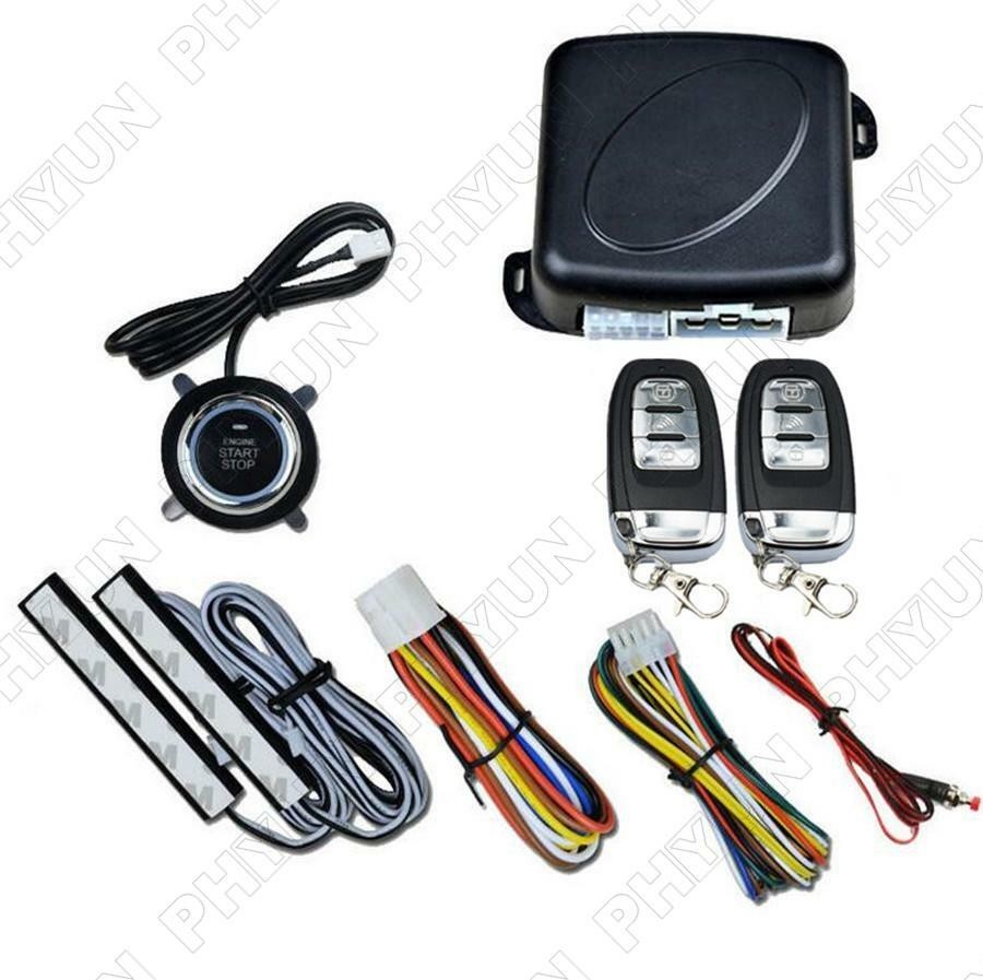 Remote Control Auto Car SUV Keyless Entry Engine Start Button Alarm Warn System