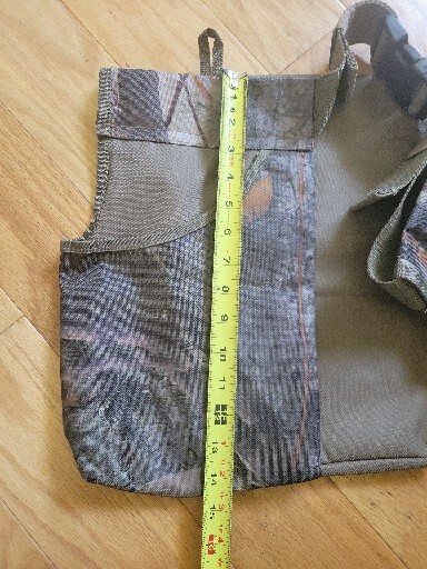 Lightweight Dove Belt with Game Pouch, shell pouch.