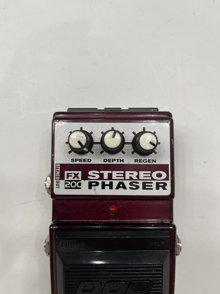 DOD Digitech FX20C Stereo Phasor Analog Phase Shifter Guitar Effect Pedal