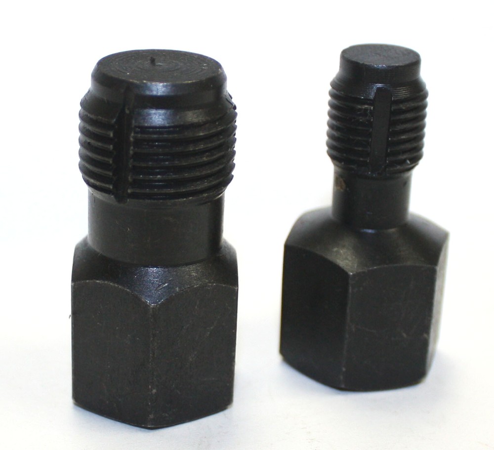 2PC OXYGEN SENSOR SPARK PLUG THREAD CHASER RETHREADING TAP SET M12 M18 THREADER