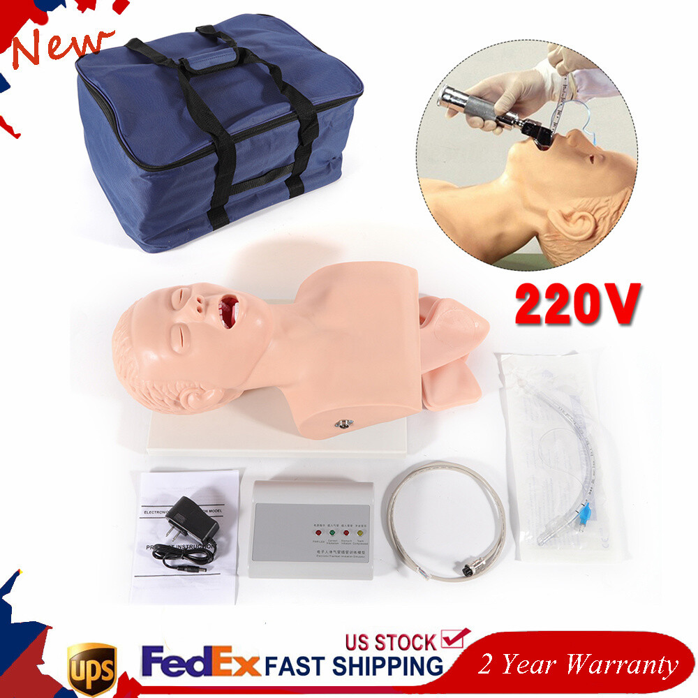 Intubation Manikin Study Teaching Simulator Airway Management Trainer Tool Model