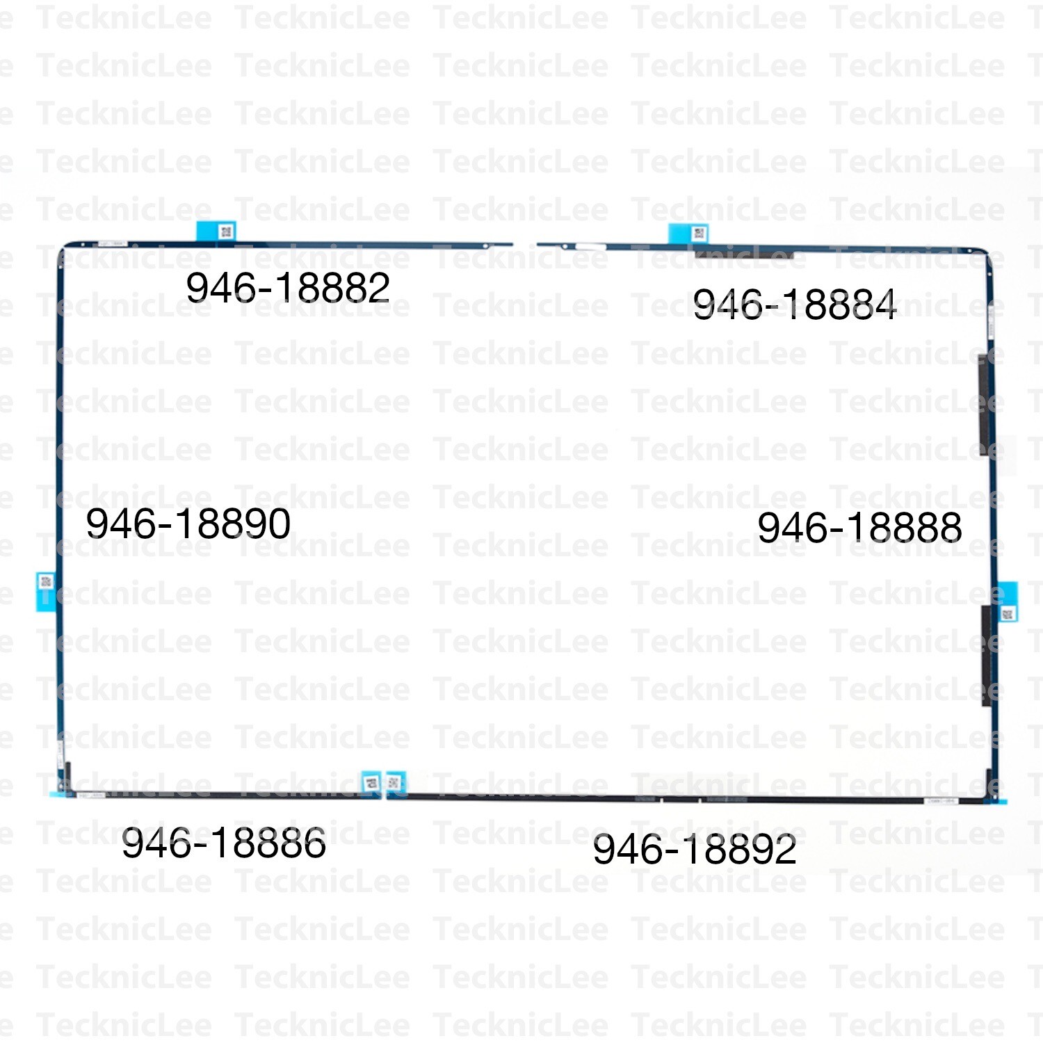 NEW Apple 076-00491 Adhesive Repair Kit for iMac 27” Retina 5K 2020 A2115
