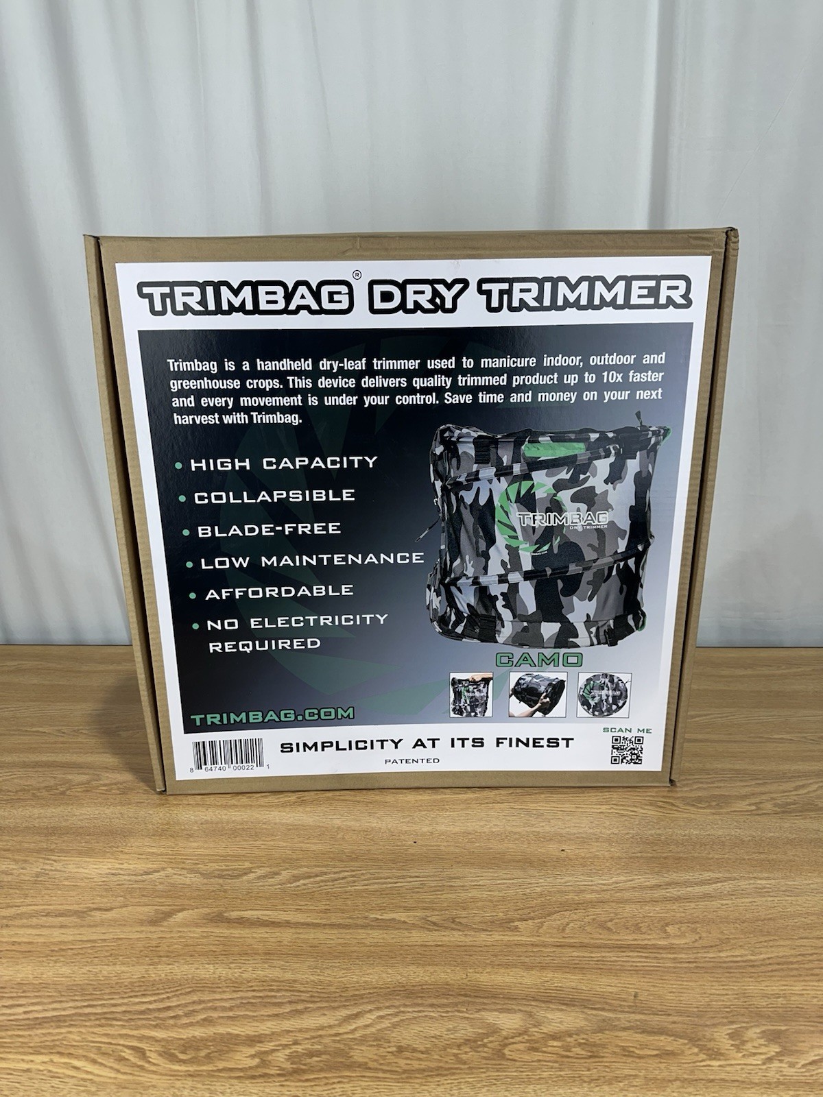 Trimbag Dry Trimmer  NEW in Box CAMO