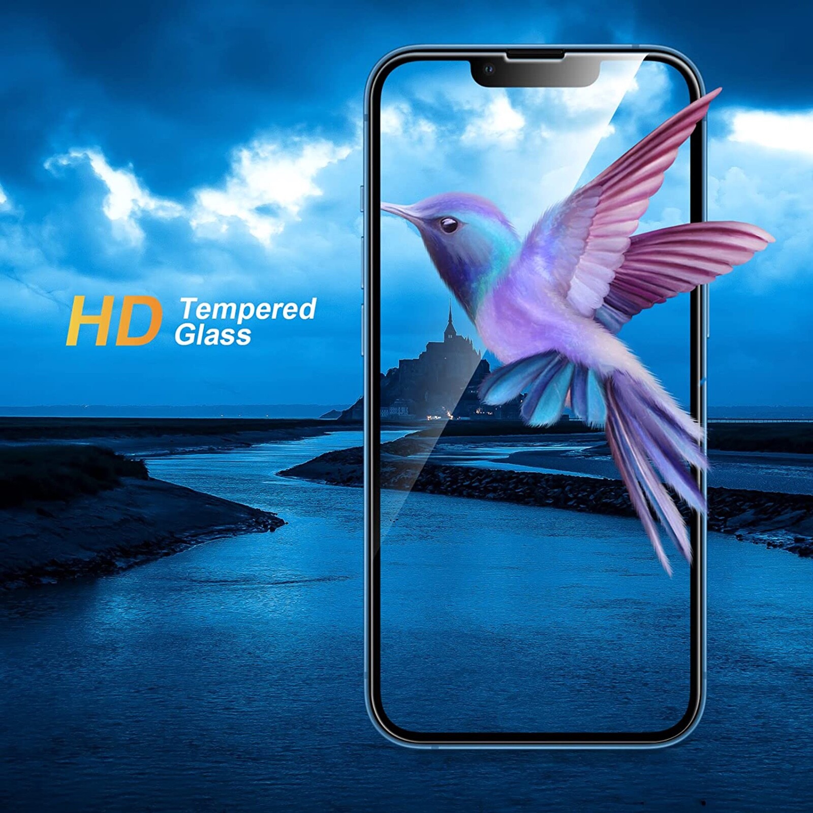 3X Tempered Glass Screen Protector For iPhone 15 14 13 12 11 Pro Max X XR 6 7 8