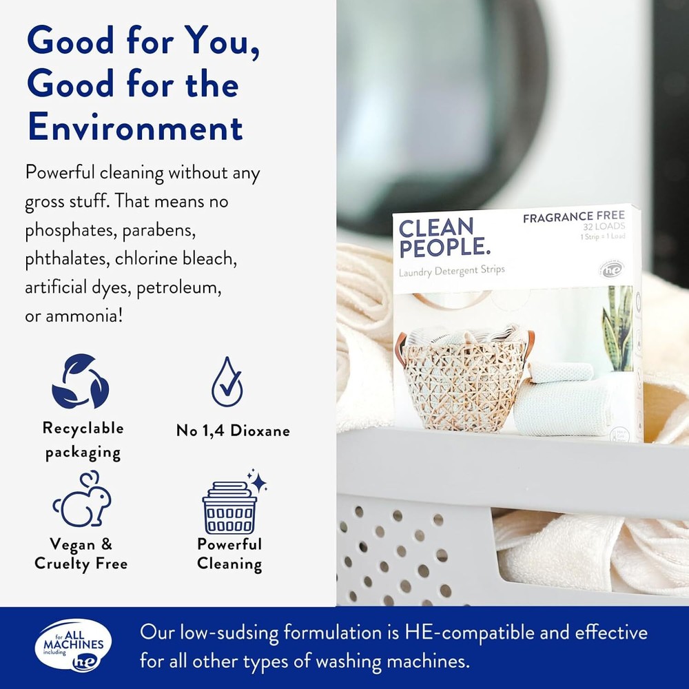 Laundry Detergent Sheets - Laundry Soap - Ultra Concentrated, Recyclable Packagi
