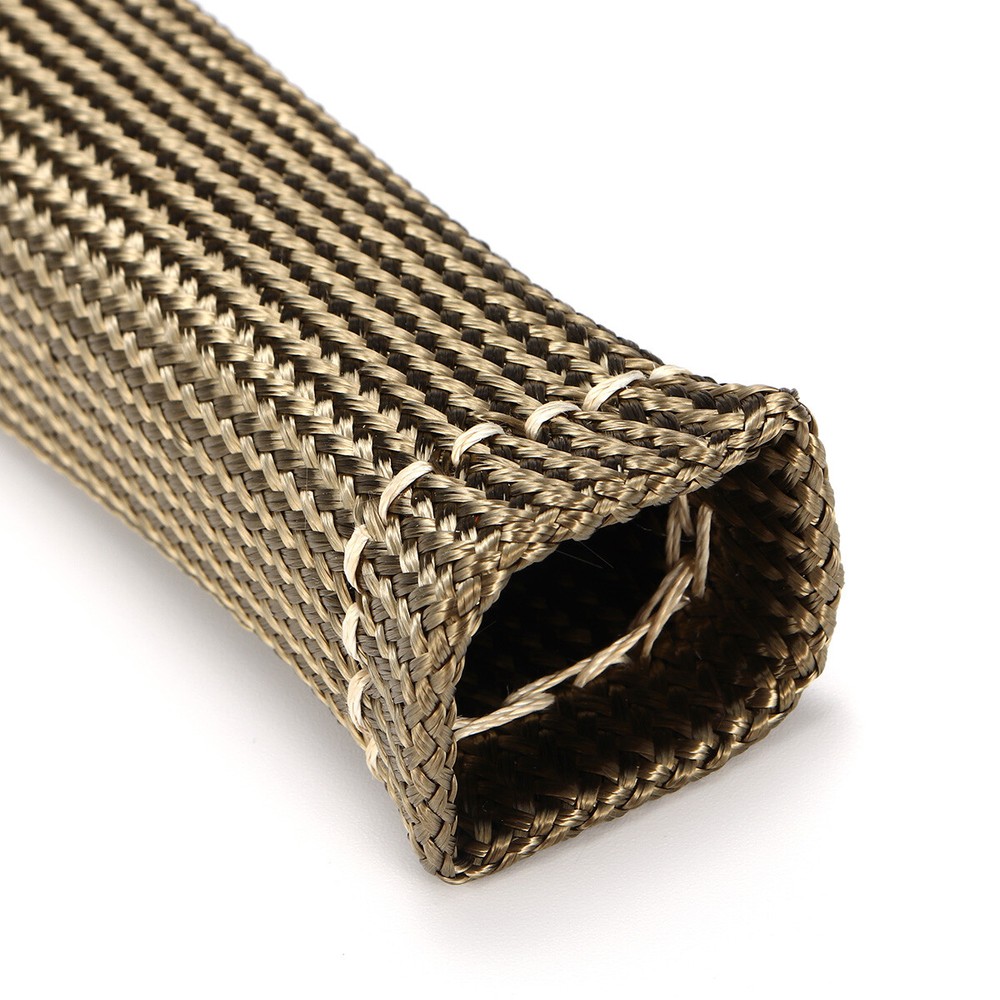 2500° Titanium Spark Plug Wire Sleeve Boot Heat Shield Protector For LS1/LS2/LS4