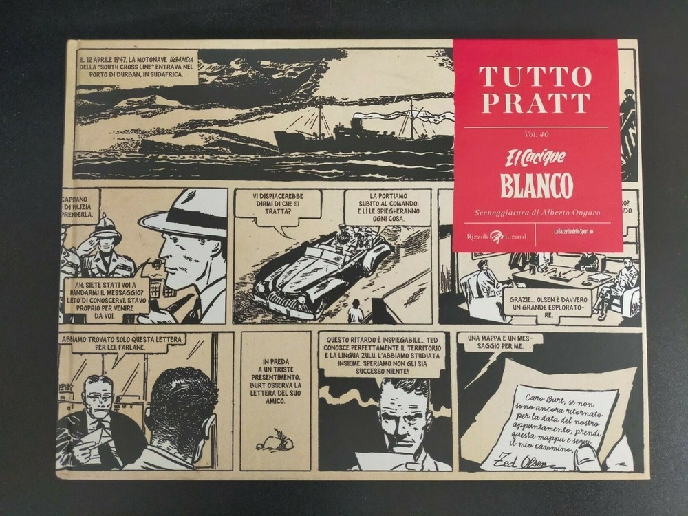 comic ALL PRATT RIZZOLI LIZARD number 40 HORIZONTAL
