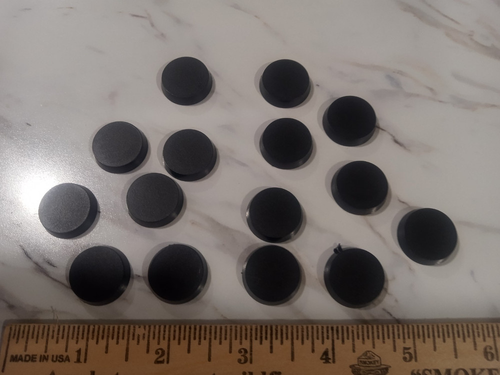 20mm Miniature Round Base x15