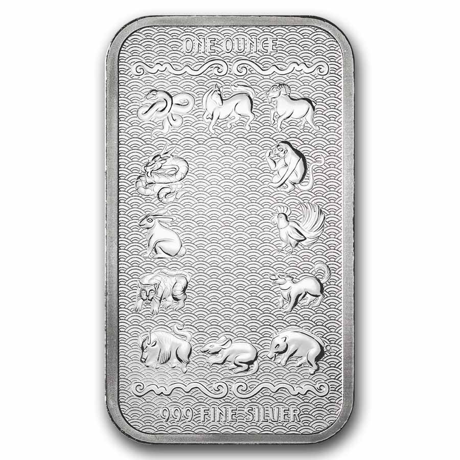 1 oz Silver Bar - 2026 APMEX Year of the Horse (Series 2)