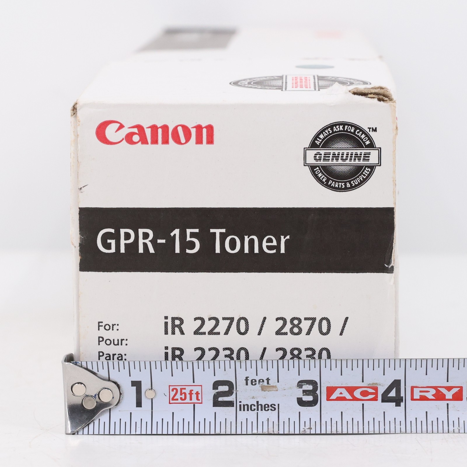 Genuine Canon GPR-15 Black Toner Cartridge 9629A003AA imageRUNNER 2230 2270 2870
