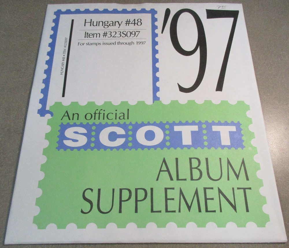 "SCOTT" HUNGARY SUPPLEMENT # 48 1997 W/FREE SHIPPING!!