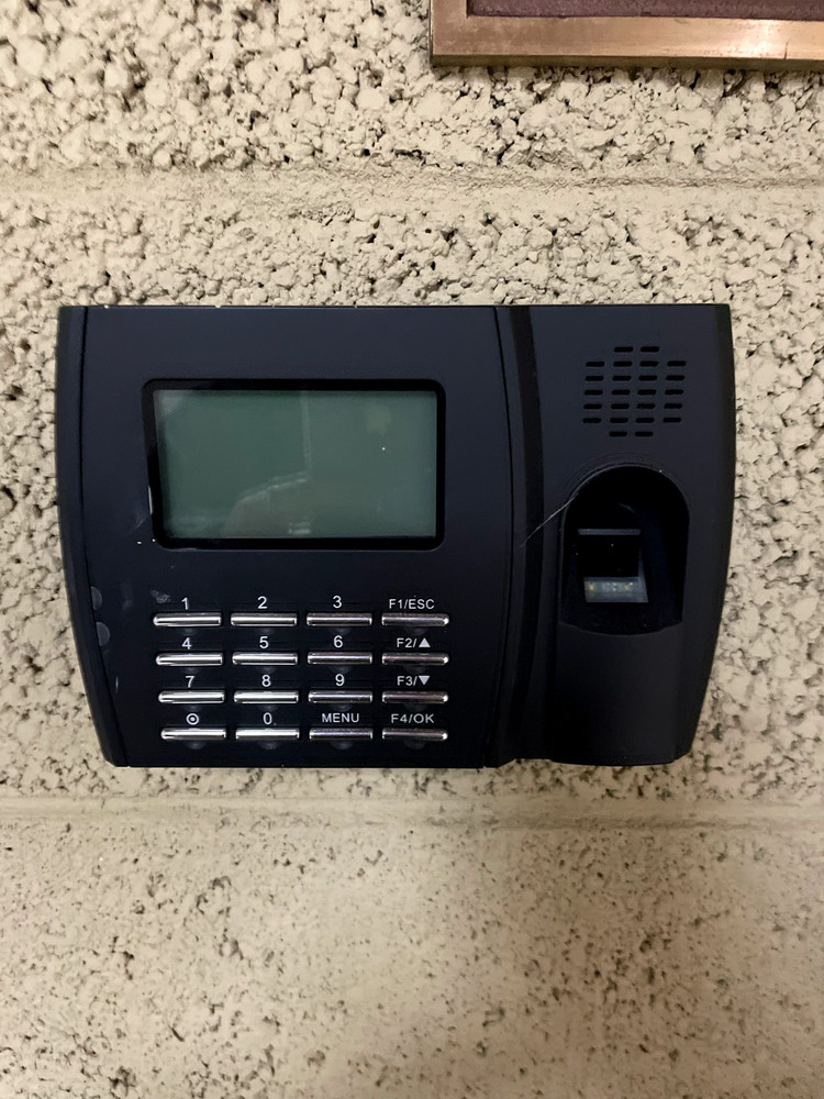 Fingerprint Time and Attendance Scanner
