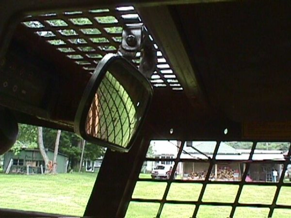 WIDE ANGLE MIRROR SKIDSTEER Equipment Loader Skid Steer Fits cat bobcat gehl etc