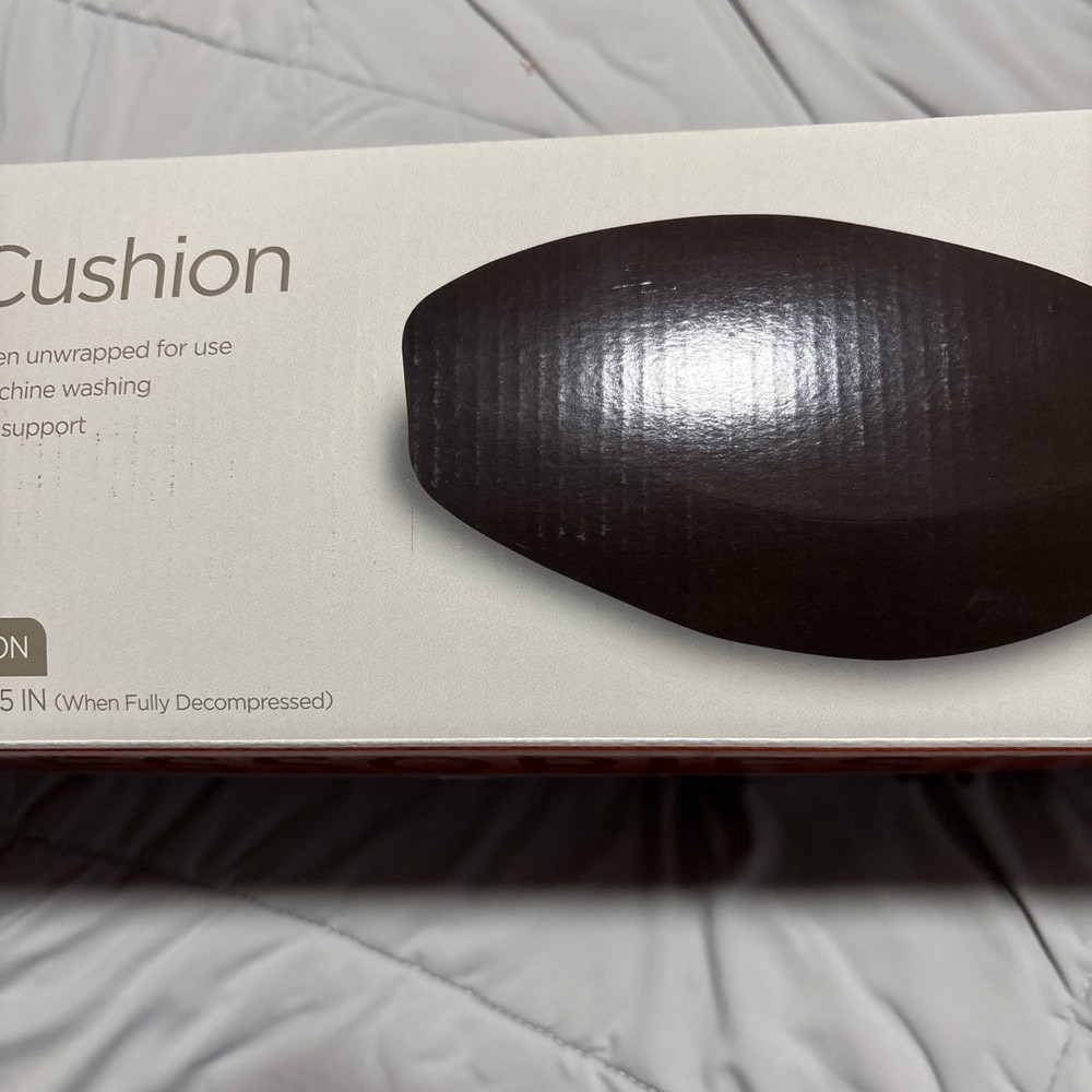 Equate Foam Ring Cushion, Large Tailbone Pillow, Washable, Breathable