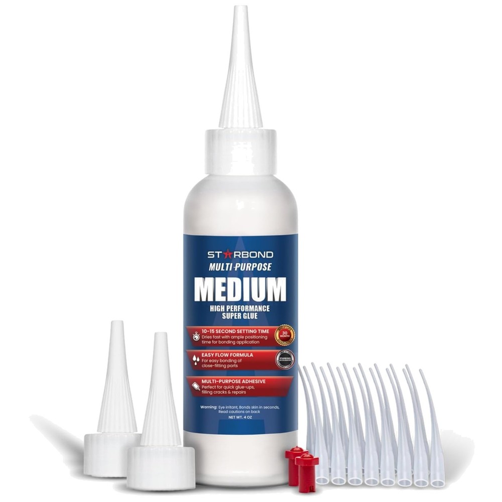 Cyanoacrylate Glue - Extra Cap & Microtips