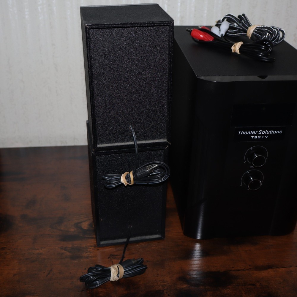 Theater Solutions TS217 2.1CH Computer/Home Multimedia Speaker System