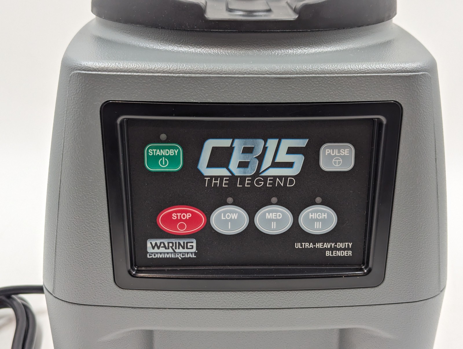 Waring CB15 Heavy Duty One Gallon 3.75HP 3-Speed Commercial Blender