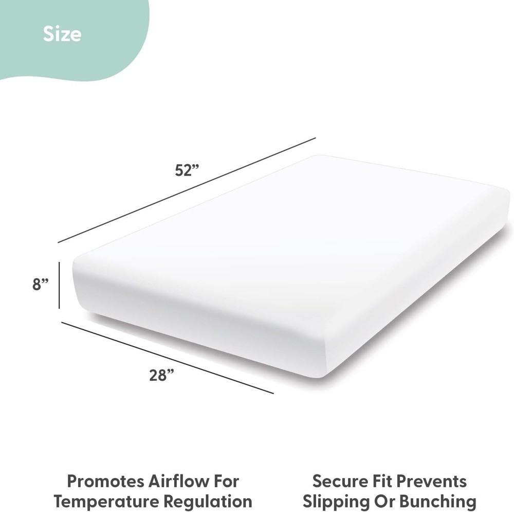 Elephant Crib Sheets 4-Pack Set - Soft & Breathable