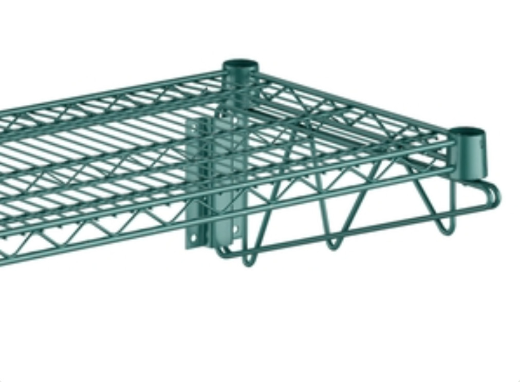 14x36 NSF Green Epoxy Wire Wall Shelf Commercial / Estante Pared Restaurante