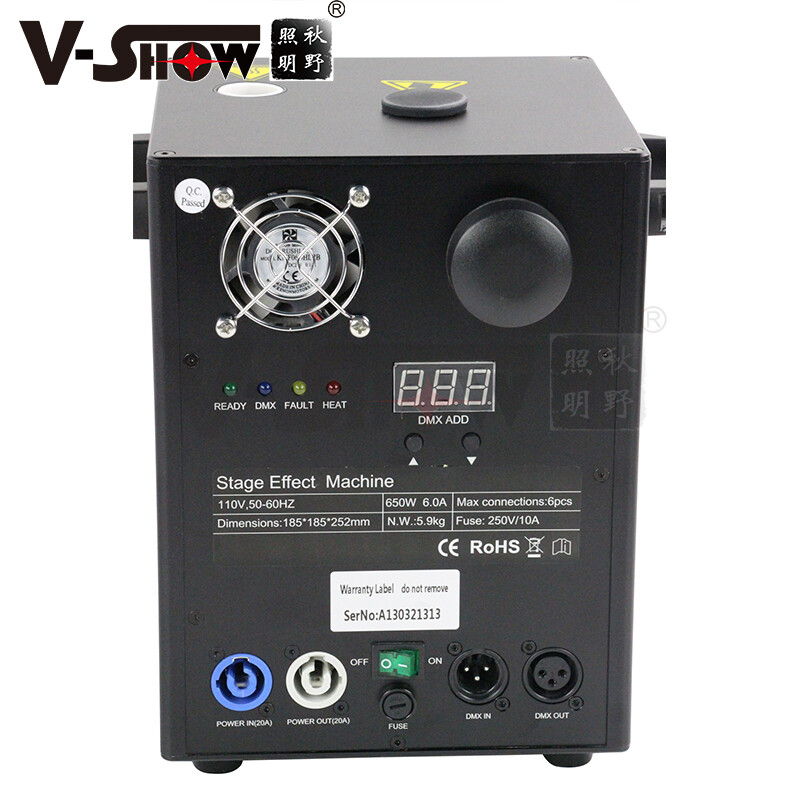 VShow 2pcs Cold Spark Machine 750W Stage Effect Firework Machine for Wedding