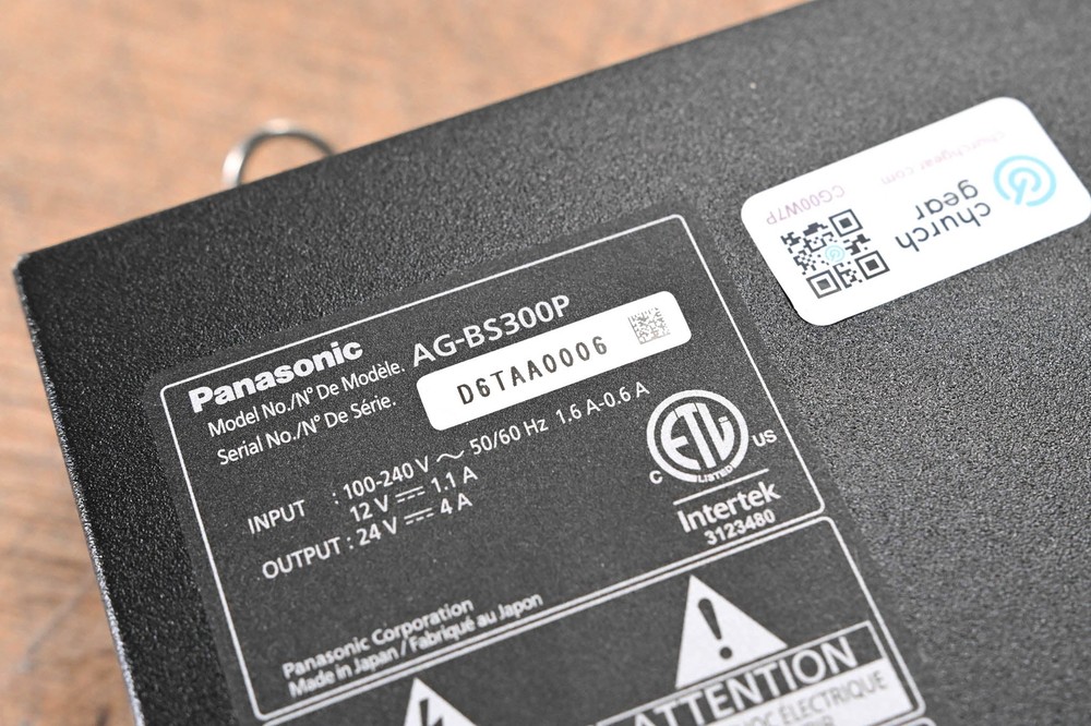 Panasonic AG-BS300 Digital Base Station CG00W7P