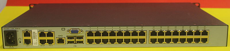 Avocent MPU4032 MergePoint Unity 4032 KVM Over IP Console Switch 6xAvailable