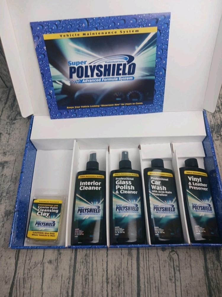 Super Polyshield Professional Series: Vehicle Maintenance System - Open Box