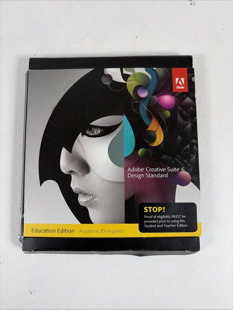ADOBE CREATIVE SUITE 6 Design Standard Education Edition