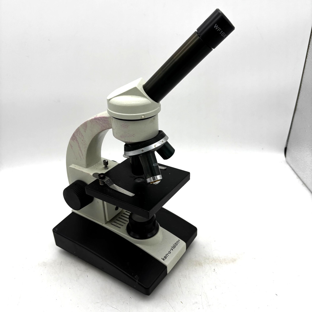 Ken A Vision Compound Microscope Rechargeable Battery Powered 40X Student School