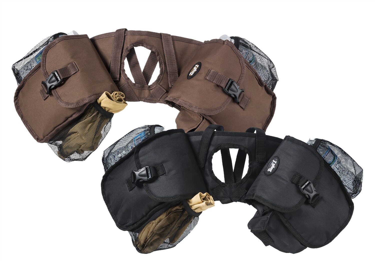 Western Saddle Insulated Horn Bags - Black or Brown