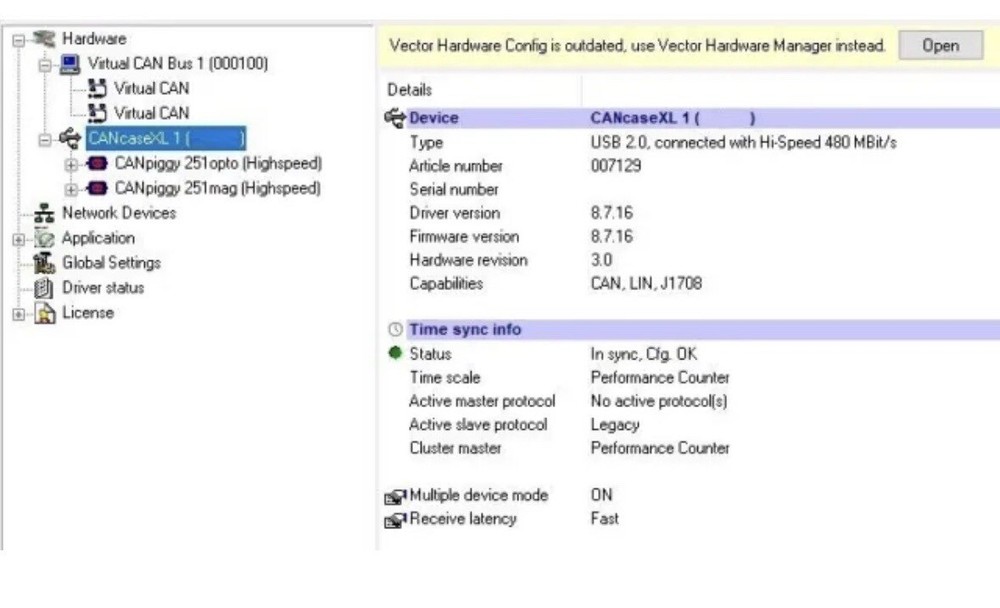 Vector CANcaseXL CAN Network , Vector Informatik CANcase XL CAN Case