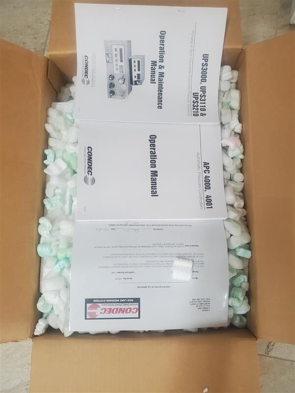 Condec PCM1000-1 Controller w/ UPS3000AGA Digital Pressure Indicator