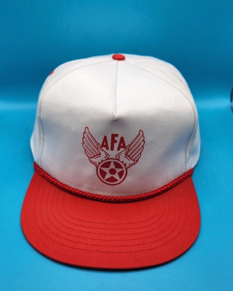 VINTAGE Air Force Association Hat Cap Adjustable Snapback afa