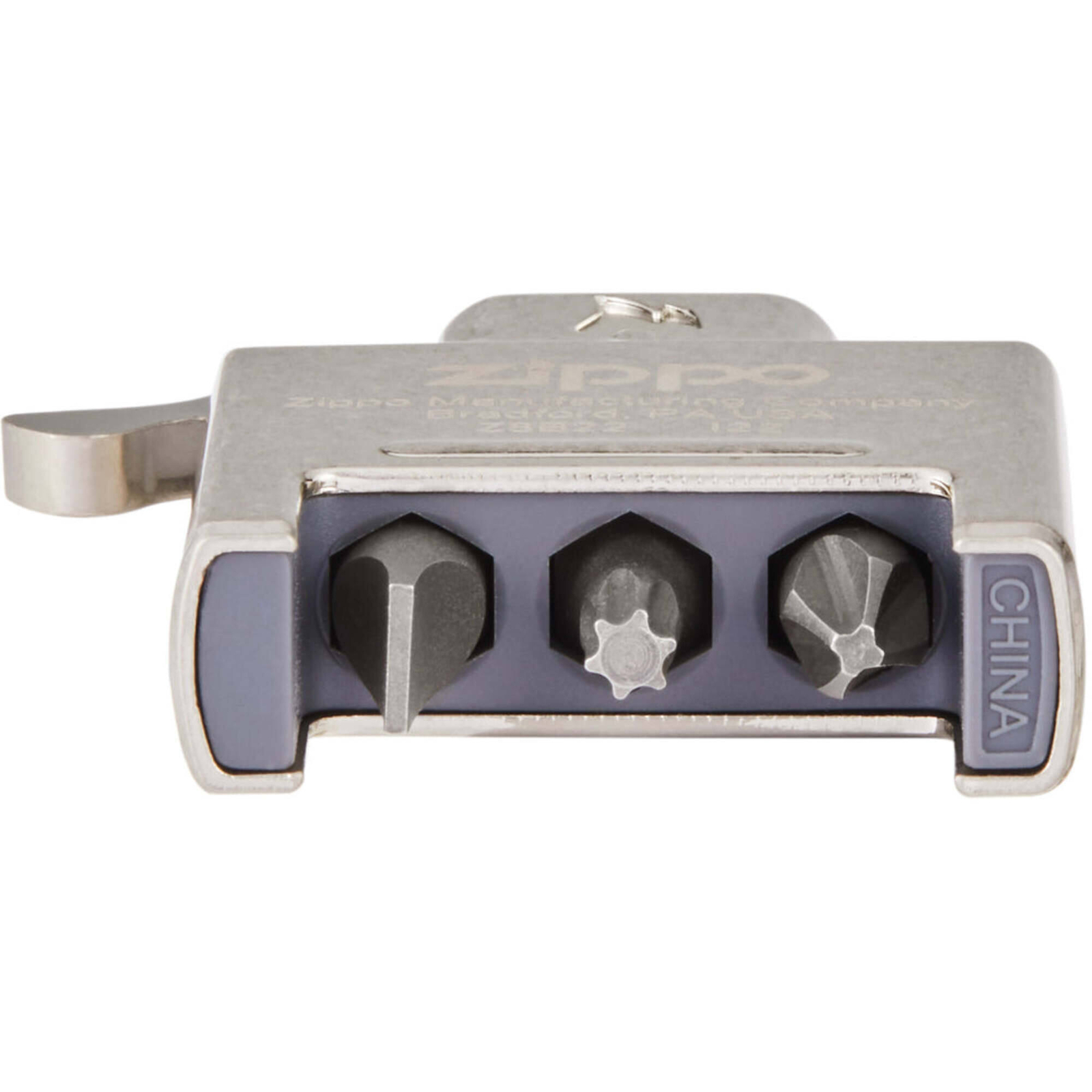 Zippo Lighter Insert Everyday Carry Bit Safe 4-in-1 Functional Screwdriver 65701