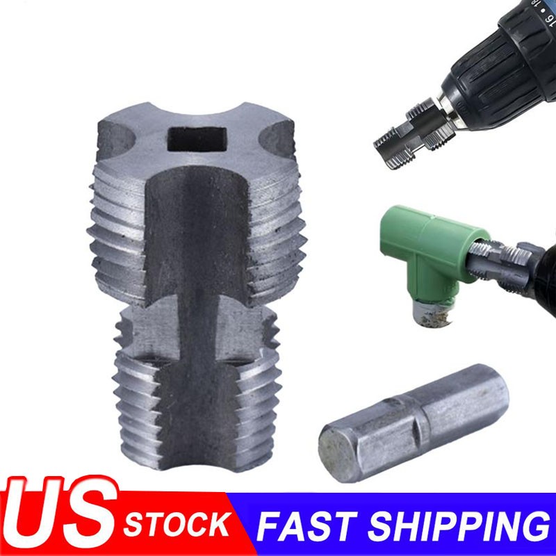 4 Points 6 Points Water Pipe Internal Thread Opener PVC Plastic Pipe Thread Tap