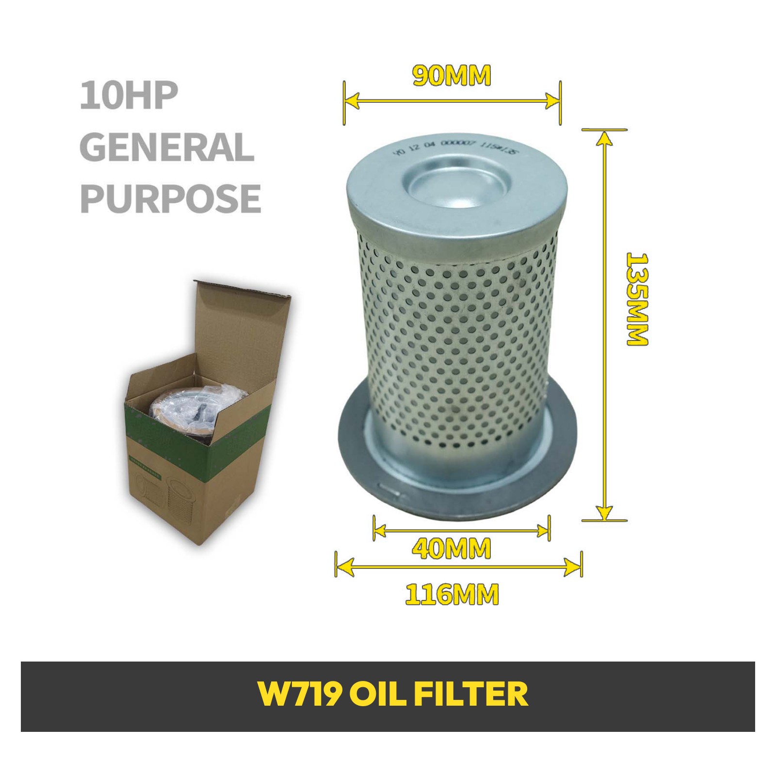 TK7.5-8 1P Air Compressor maintenance kit ，Air Filter+oil Filter+oil separator