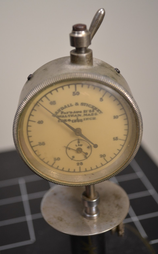 RANDALL & STICKNEY - MICROMETER COMPARITOR - DIAL INDICATOR - 1883 - VERY CLEAN