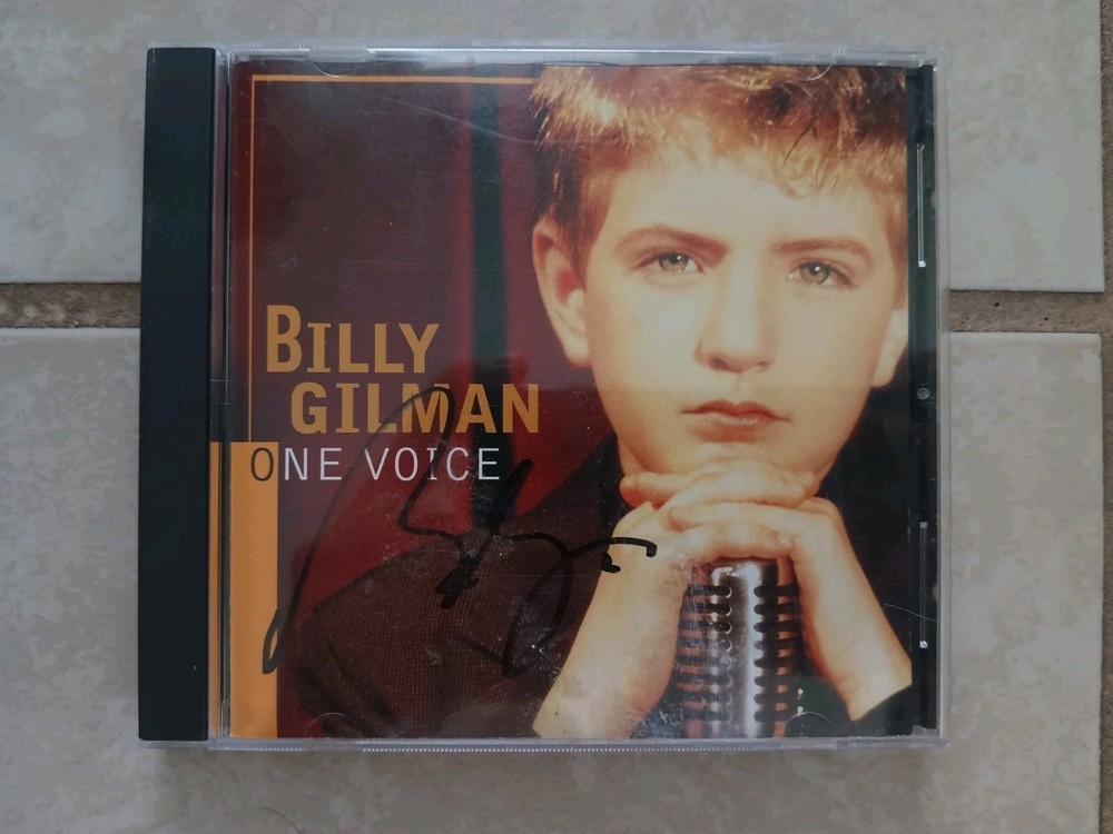 Billy Gilman One Voice Signed Autographed CD