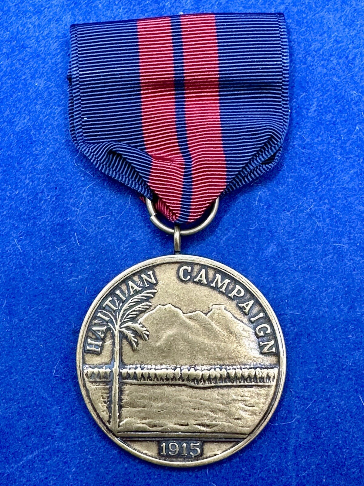 US Haitian Campaign Medal (Pinback) M17