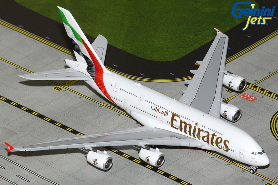 Emirates Airbus A380 A6-EOH GJUAE2378 Gemini Jets Scale 1:400 IN STOCK