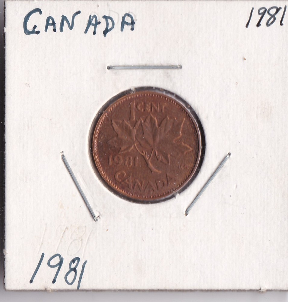1981 Canada One Cent