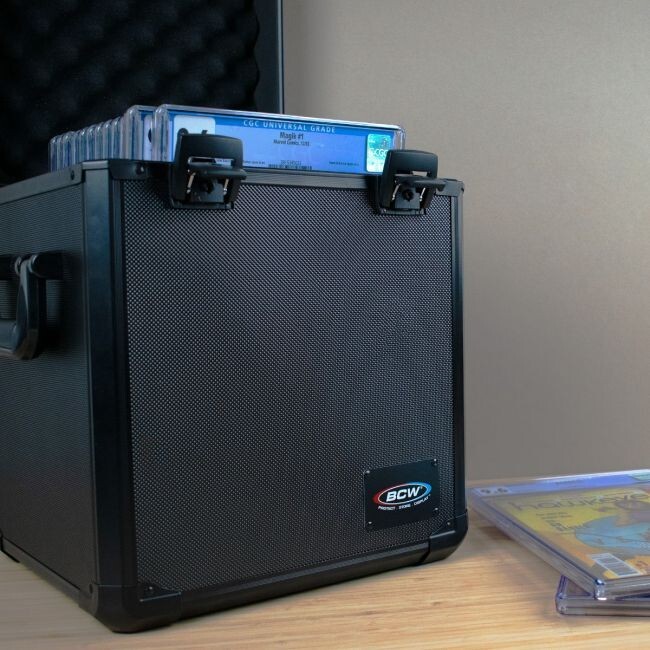 BCW Graded Comic Book Case Secure Latching Storage for CGC CBCS PGX Comics 15 CT