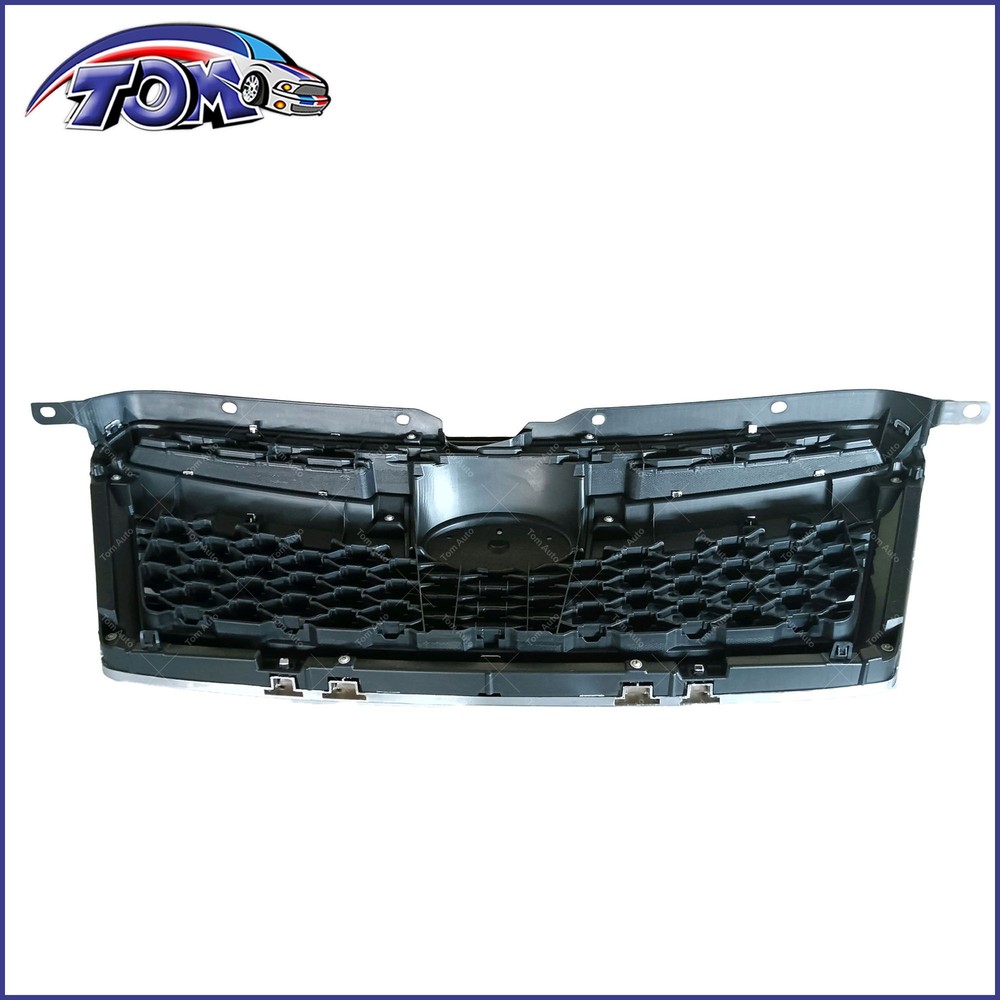 Grille Textured Black Shell and Insert Assembly For 2013-2014 Subaru Legacy