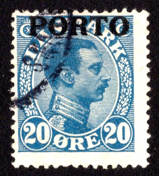 Denmark Scott J5 Used.