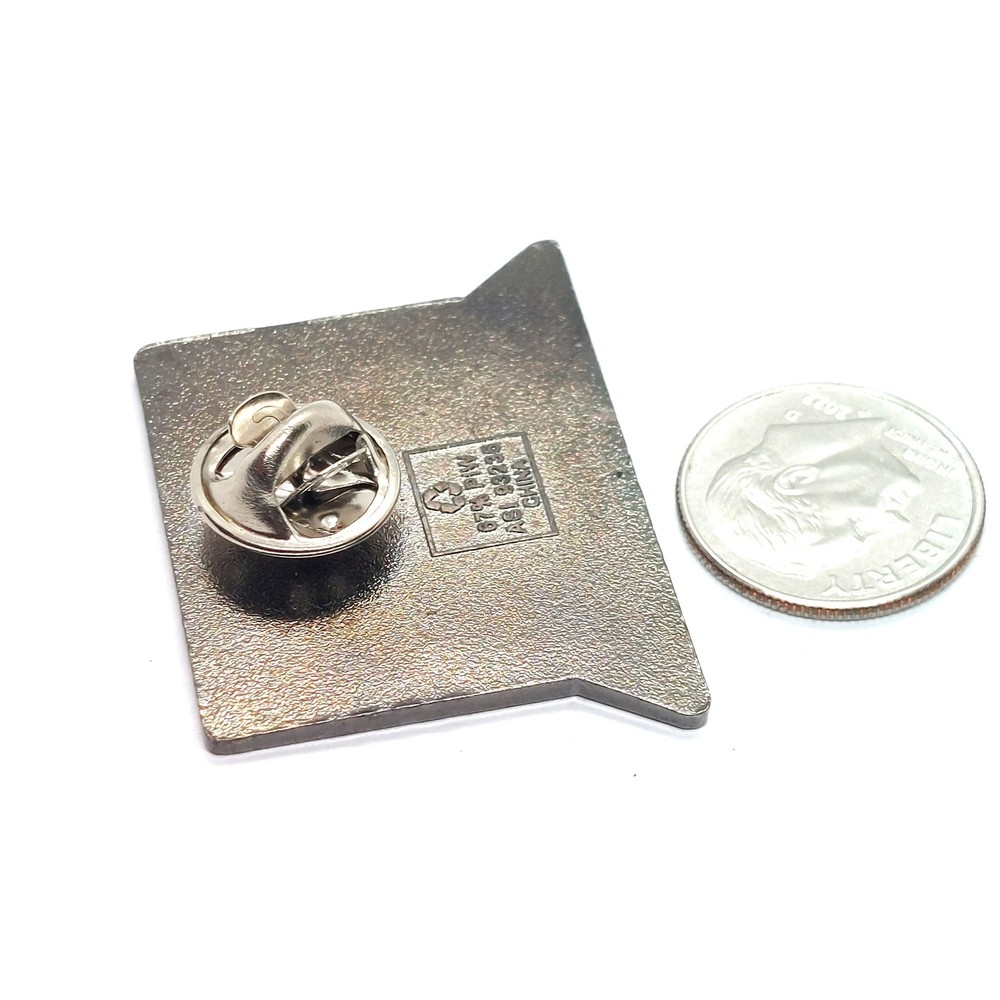 Robot in Laptop Binary Code 1 0 1 0 Pin Lapel Enamel Collectible
