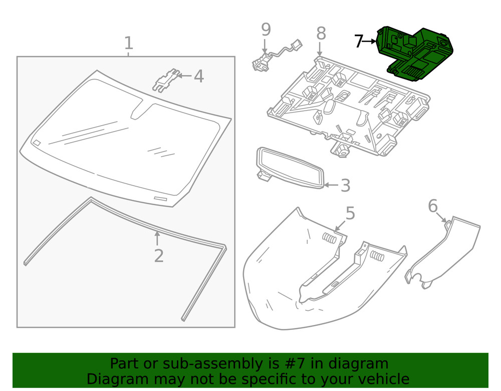 Genuine GM Front Camera 86798015