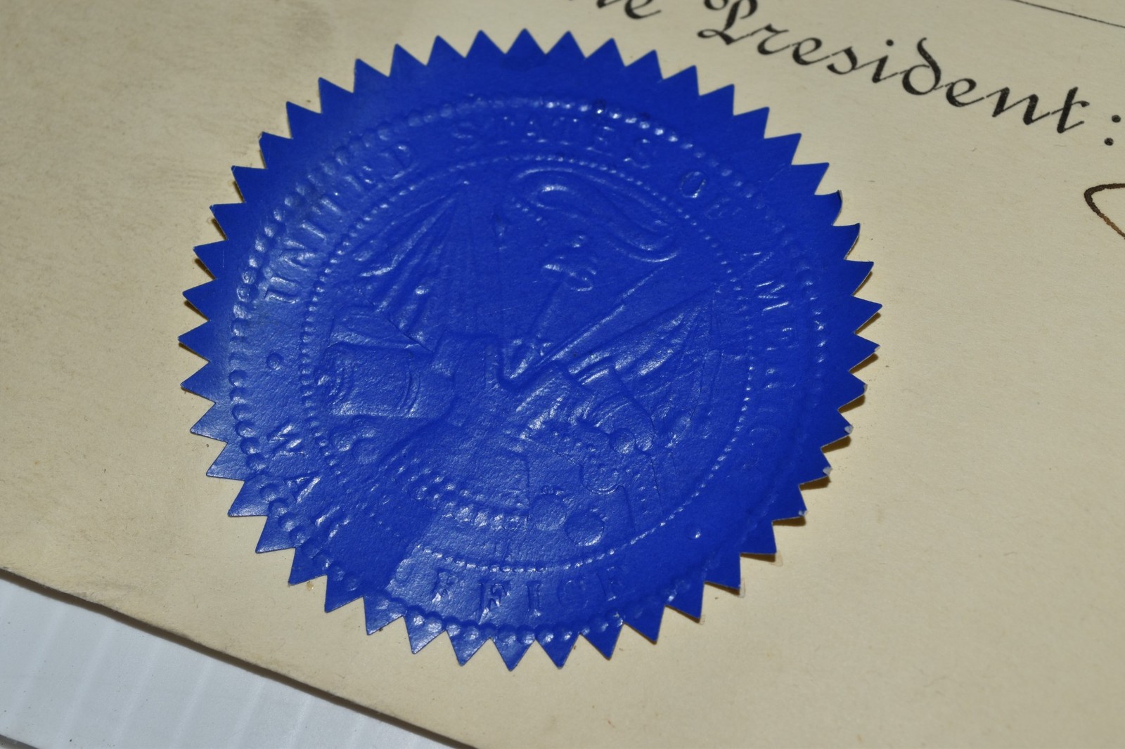 US OFFICIAL MILITARY COMMISSION NOV 1912 SIGNED BY PRESIDENT WILLIAM TAFT (AYK2)