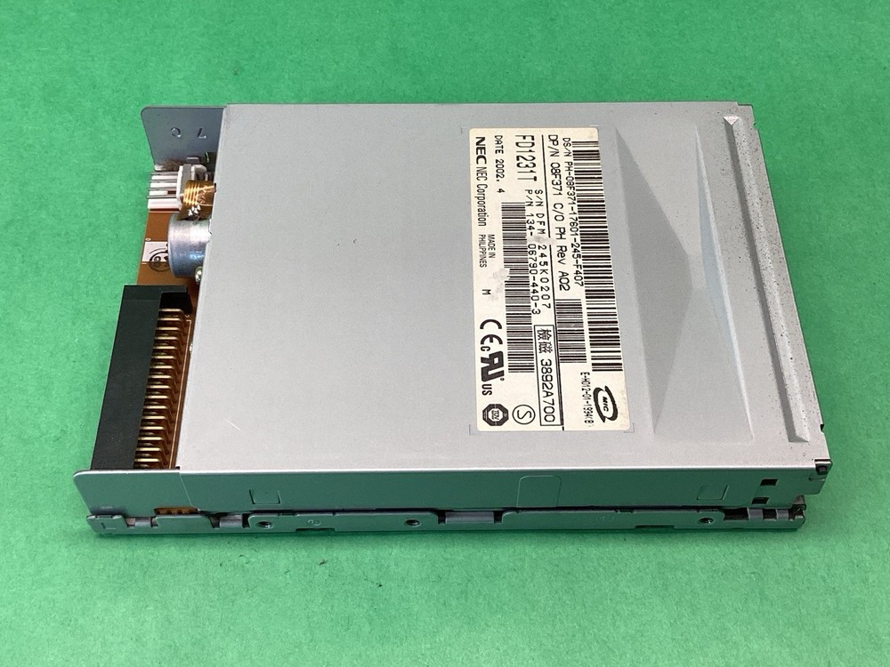 NEC FD1231T Dell Dimension 3.5” Internal Desktop Floppy Disk Drive - UNTESTED